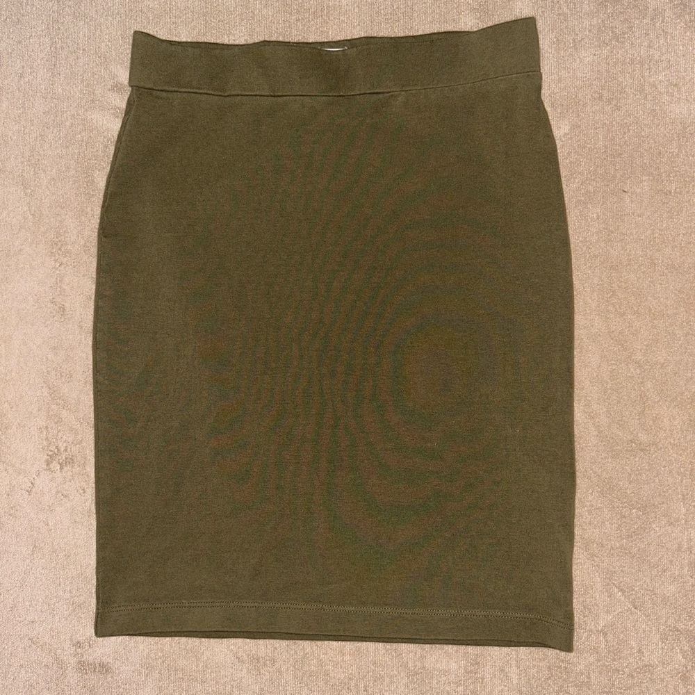 Forever 21 Olive Green Skirt